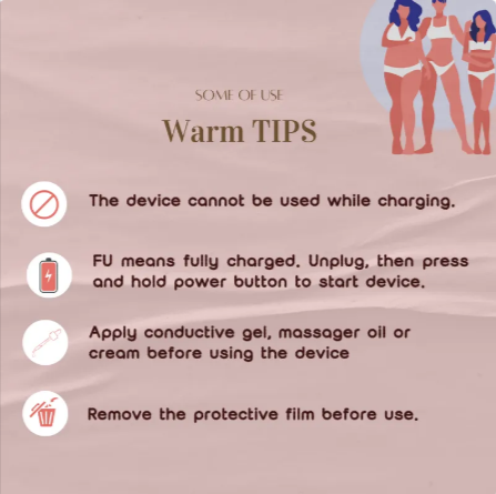 Handheld EMS Cellulite Massager packaging box contents
