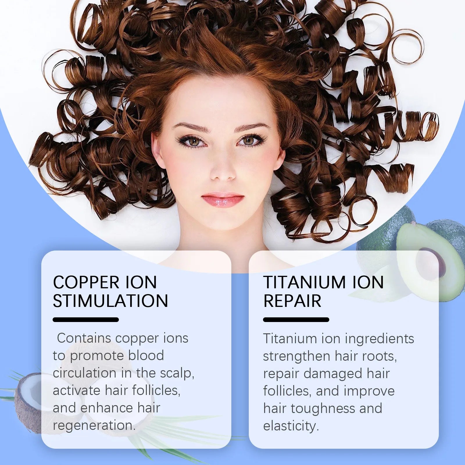 LunaWest Copper Peptide Hair Growth Serum scalp care essence