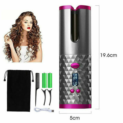 Cordless Auto-Rotating Hair Curler
