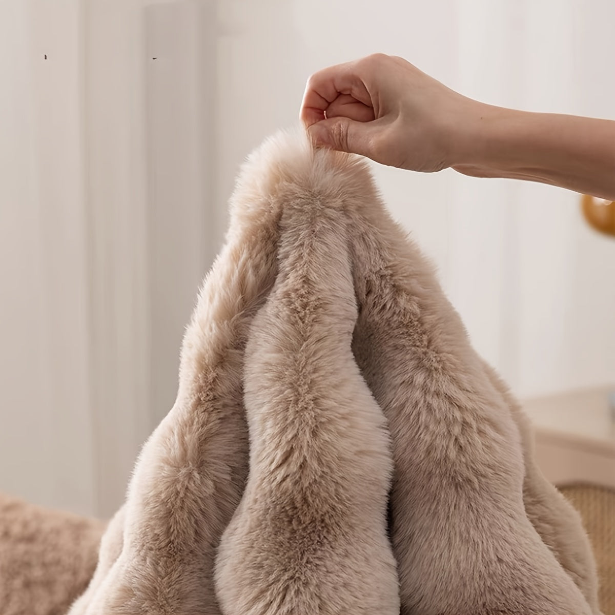 Cloud Comfort Plush Round Bubble Floor Rug