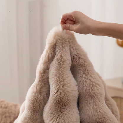 Cloud Comfort Plush Round Bubble Floor Rug