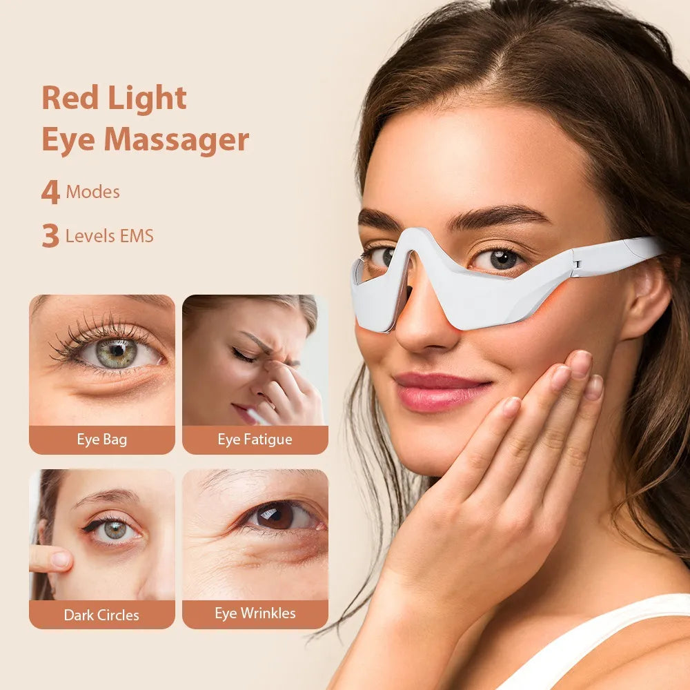 LunaWest Microcurrent Eye Beautification Device size reference