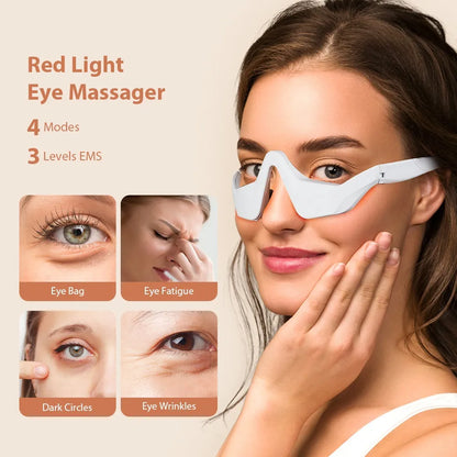 LunaWest Microcurrent Eye Beautification Device size reference