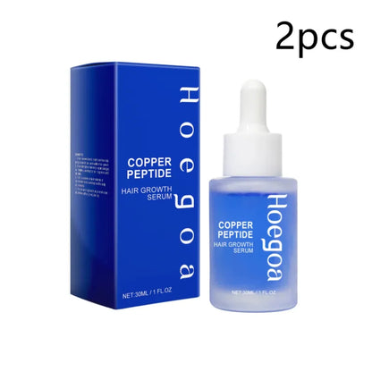LunaWest Copper Peptide Hair Growth Serum ingredients label