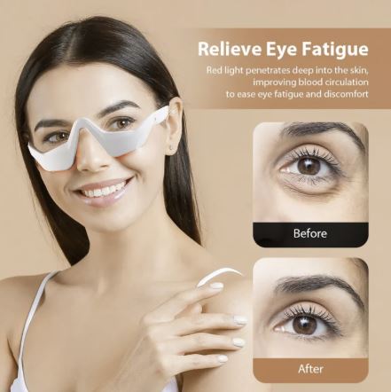 LunaWest Microcurrent Eye Beautification Device full kit with manual