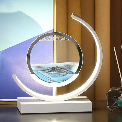 Sandlight 3D Moving Quicksand Table Lamp