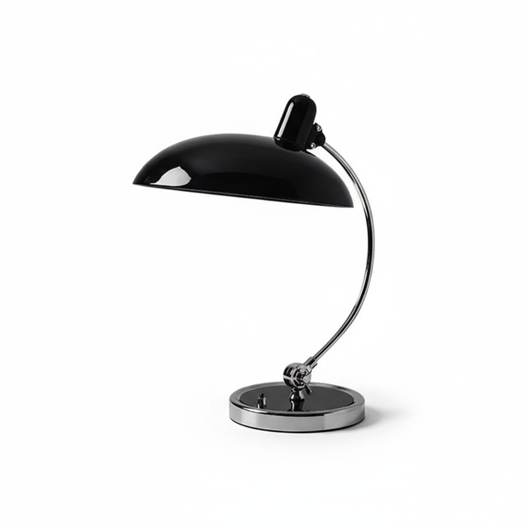 ScandiArc Modern Curved LED Table Lamp