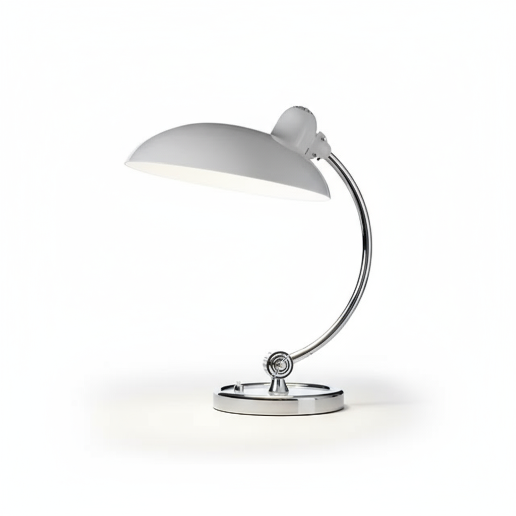 ScandiArc Modern Curved LED Table Lamp