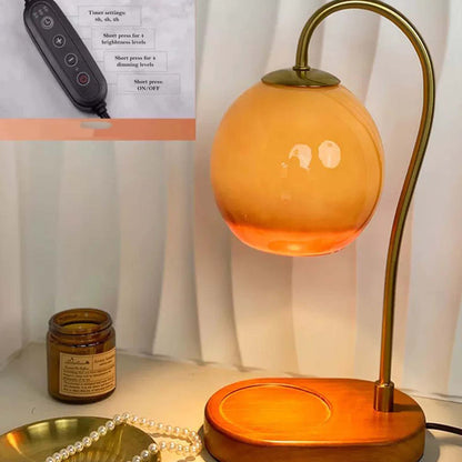 Dimmable Flameless Candle Warmer Table Lamp
