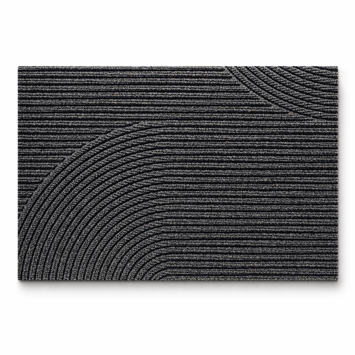 Durable Geometric Non-Slip Entrance Door Mat