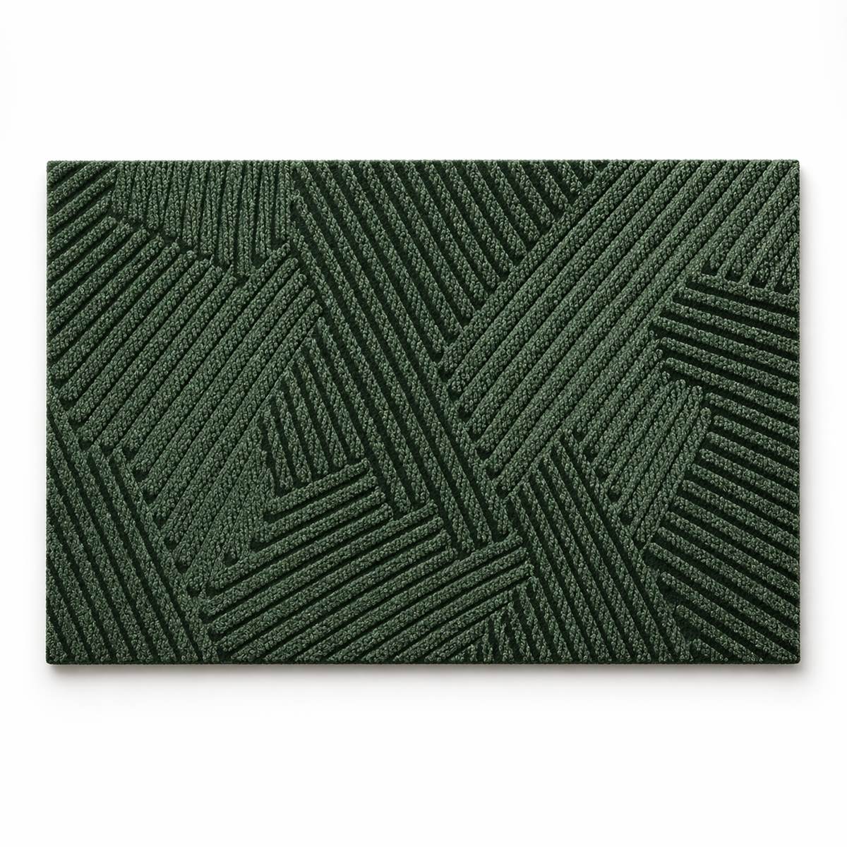 Durable Geometric Non-Slip Entrance Door Mat
