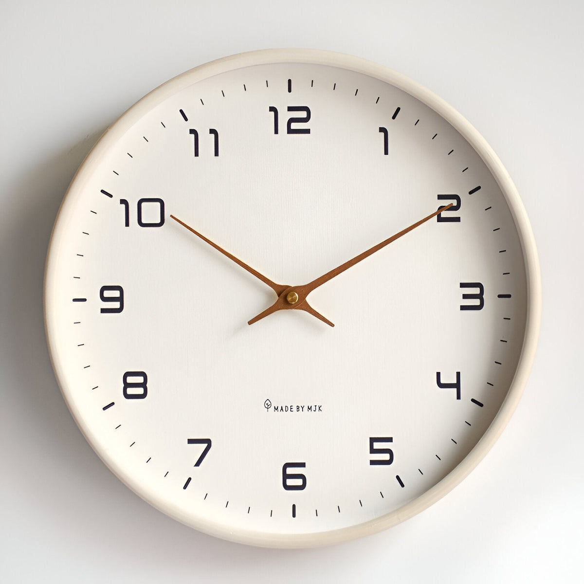 Nordic Minimalist Wooden Wall Clock