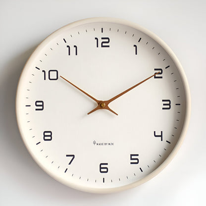 Nordic Minimalist Wooden Wall Clock