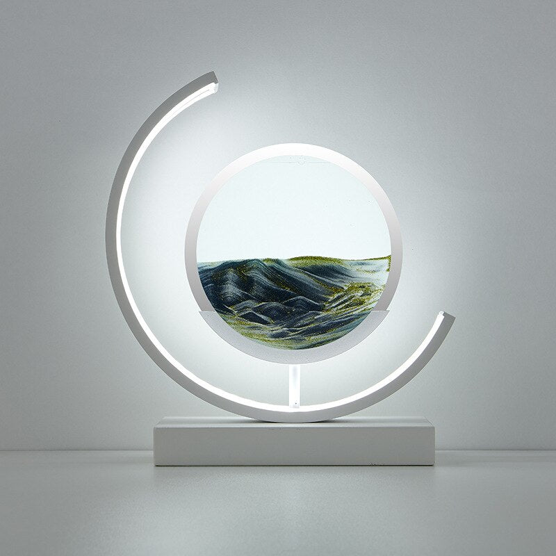Sandlight 3D Moving Quicksand Table Lamp