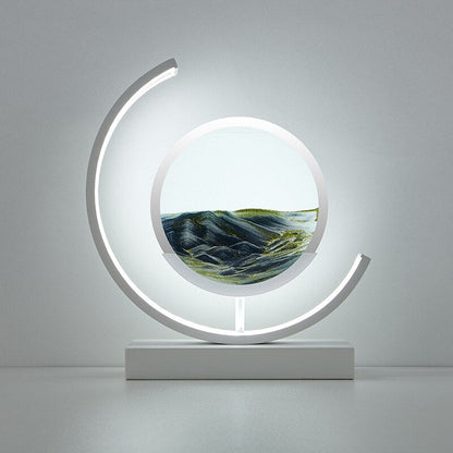 Sandlight 3D Moving Quicksand Table Lamp