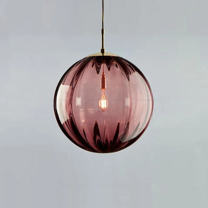 Modern Glass Ball Pendant Light