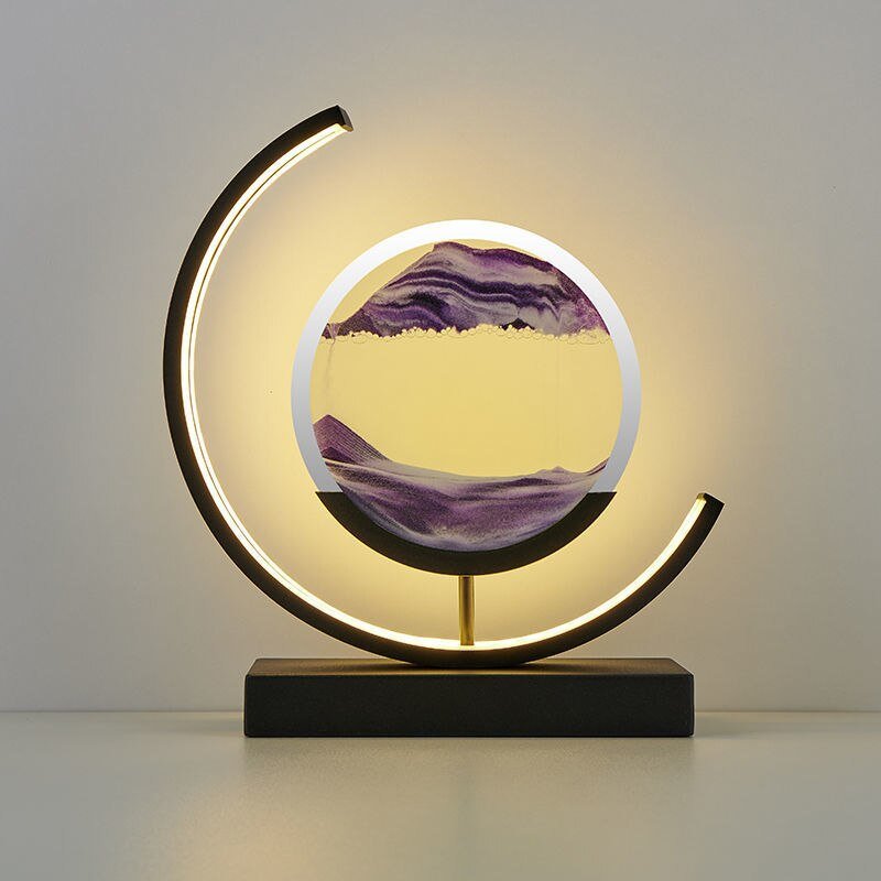 Sandlight 3D Moving Quicksand Table Lamp