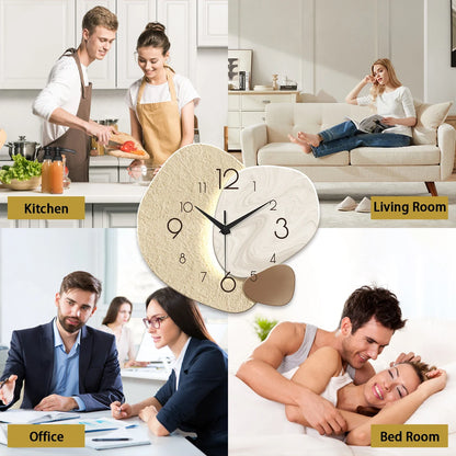 TempoStone Minimalist Silent Wall Clock