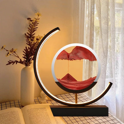 Sandlight 3D Moving Quicksand Table Lamp