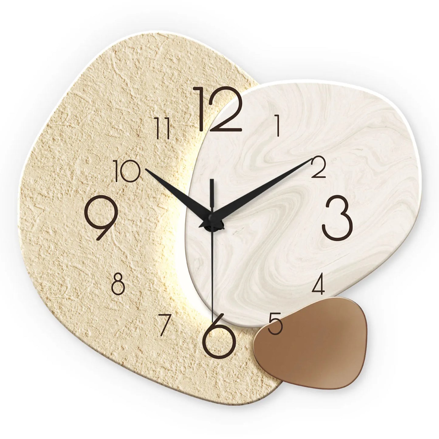 TempoStone Minimalist Silent Wall Clock