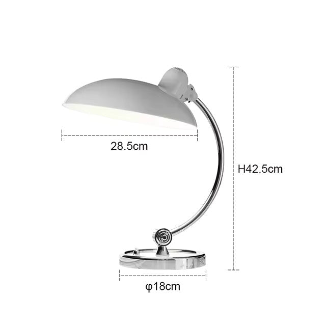 ScandiArc Modern Curved LED Table Lamp