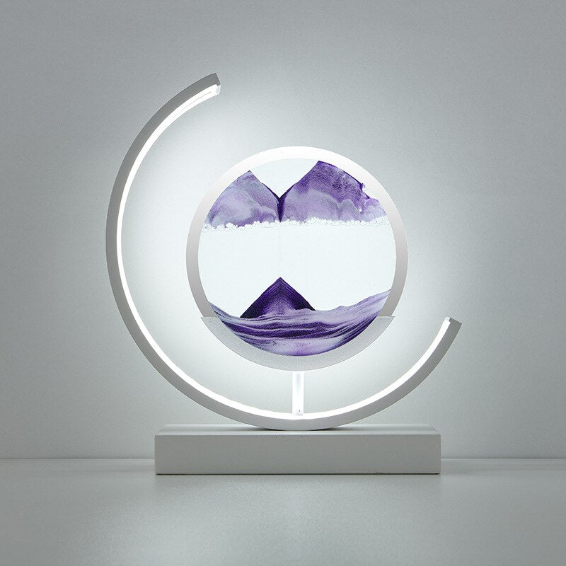 Sandlight 3D Moving Quicksand Table Lamp