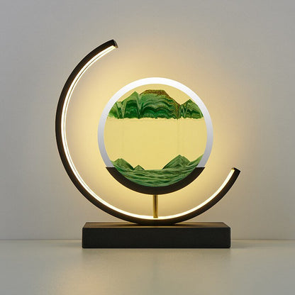 Sandlight 3D Moving Quicksand Table Lamp