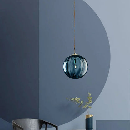 Modern Glass Ball Pendant Light