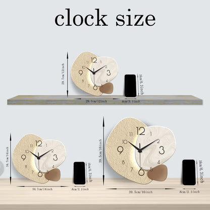TempoStone Minimalist Silent Wall Clock