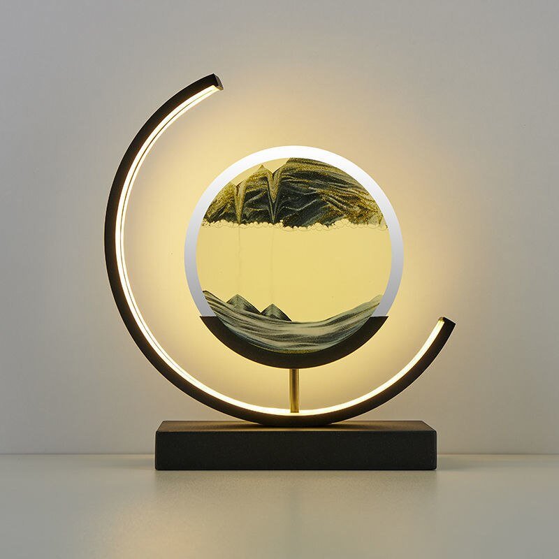 Sandlight 3D Moving Quicksand Table Lamp