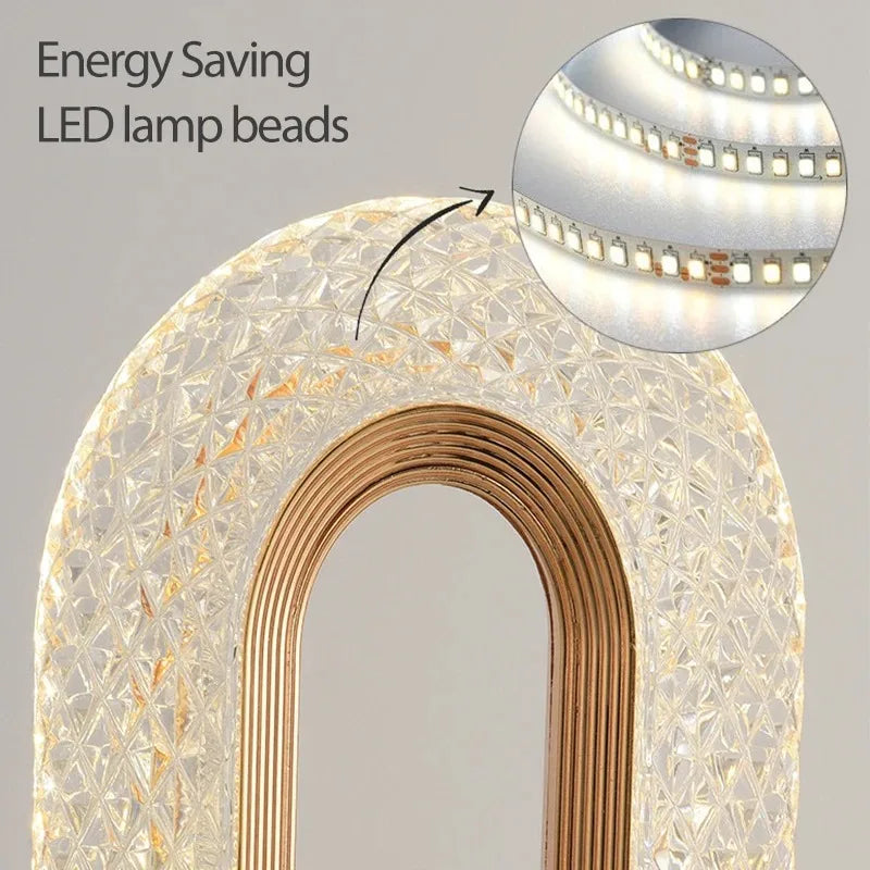 Stellora 3D Laser-Engraved Crystal Night Light