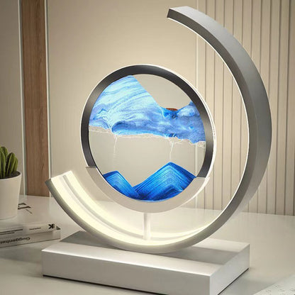 Sandlight 3D Moving Quicksand Table Lamp