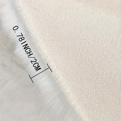 Cloud Comfort Plush Round Bubble Floor Rug