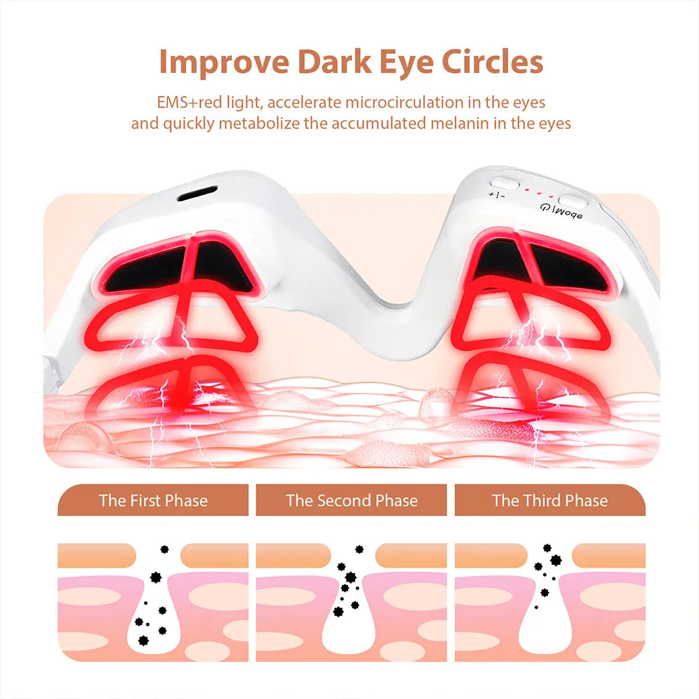 LunaWest Microcurrent Eye Beautification Device ergonomic design