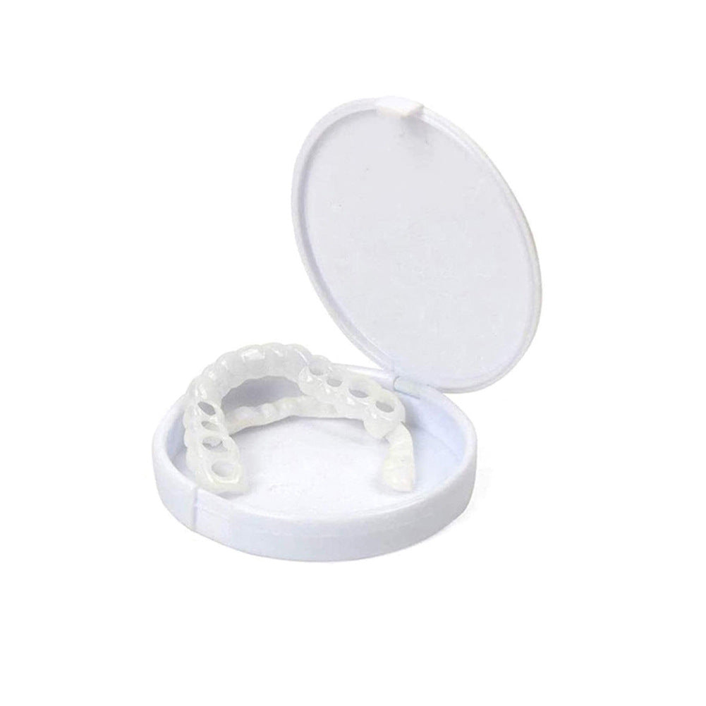 Cosmetic Silicone Instant Smile Veneers round storage box packaging