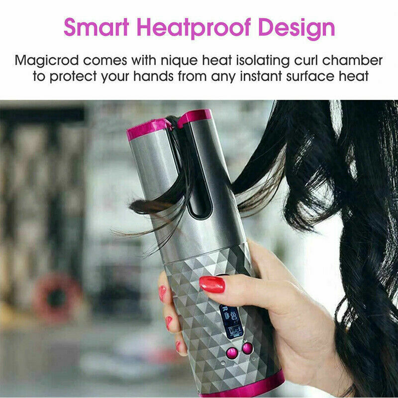 Cordless Auto-Rotating Hair Curler