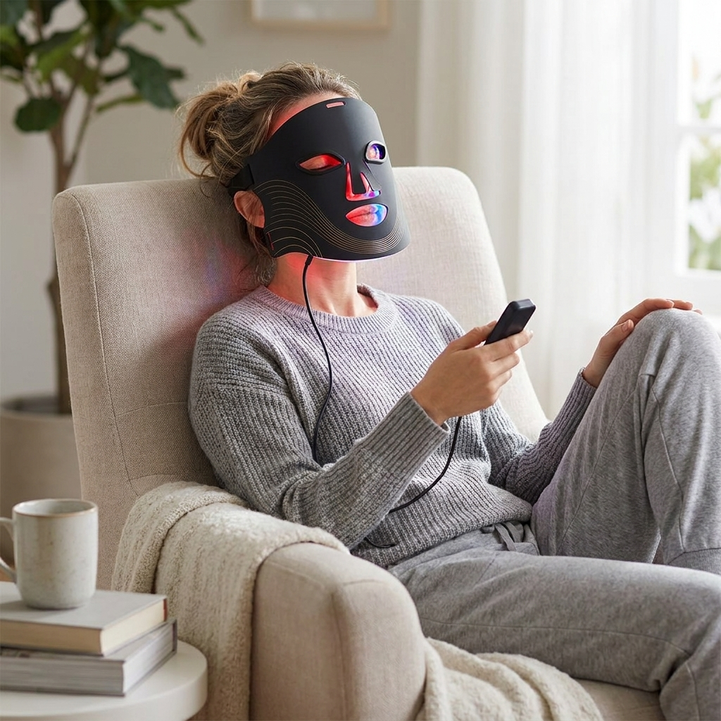 Wrinkle/Acne Reset LED Therapy Mask lifestyle image