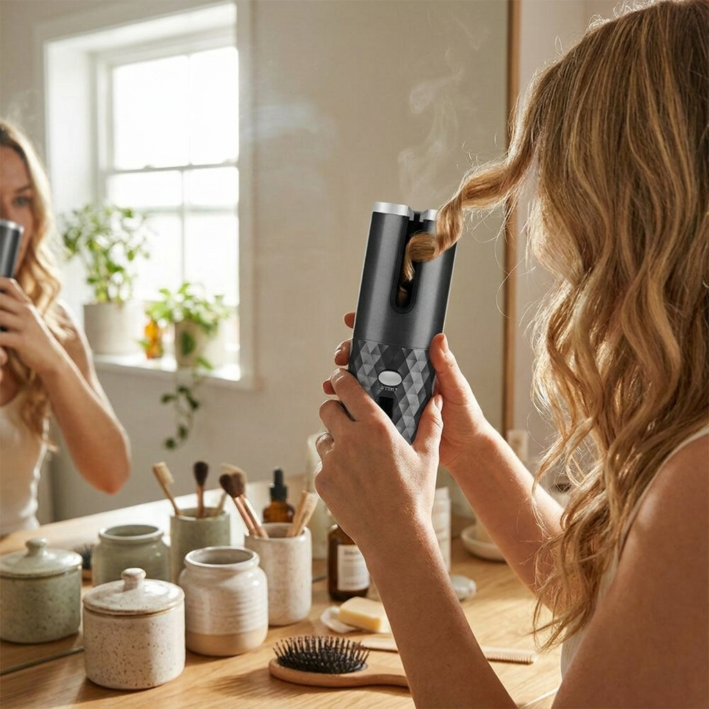 Hair Curler lifestyle photo