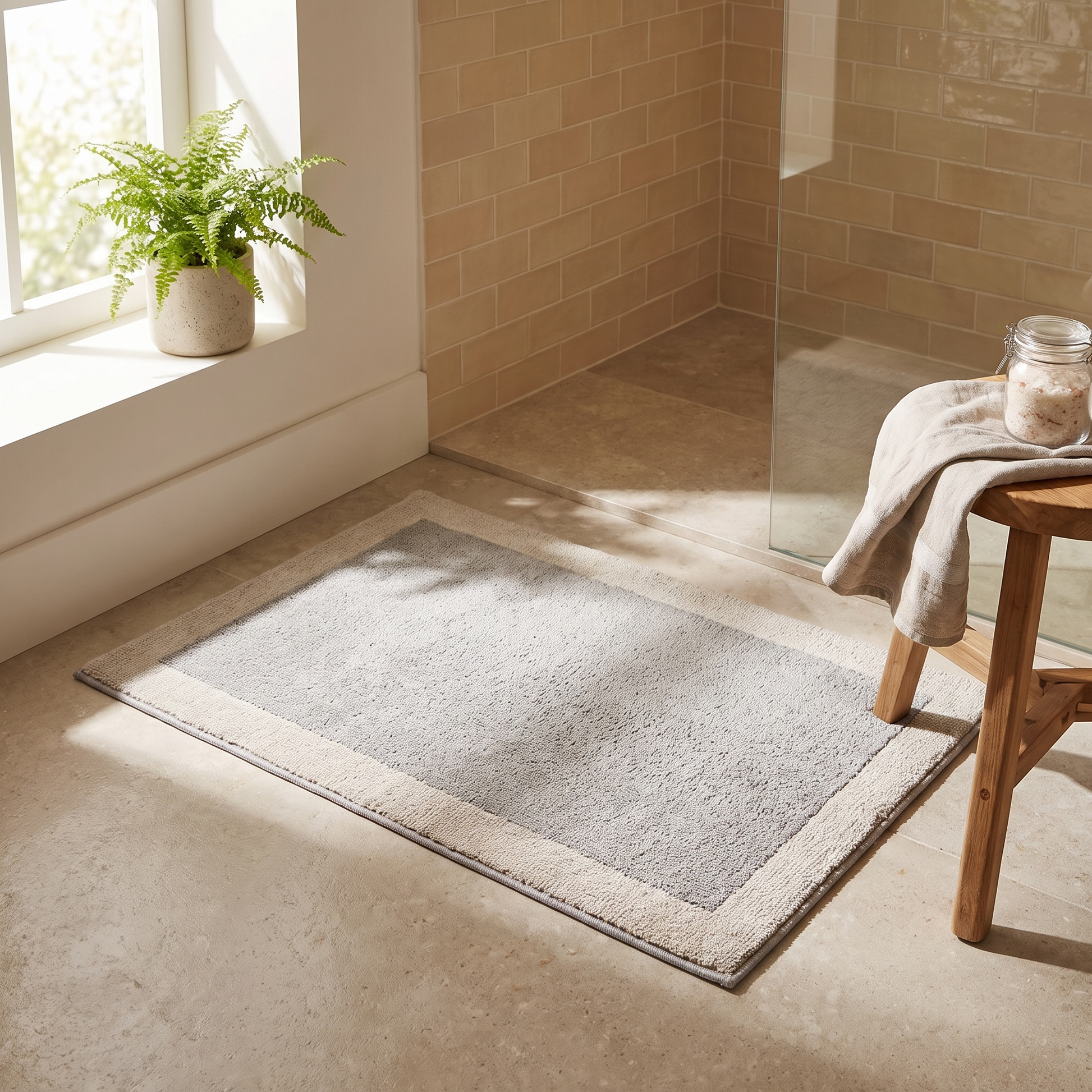 Super Absorbent Bath Mat lifestyle