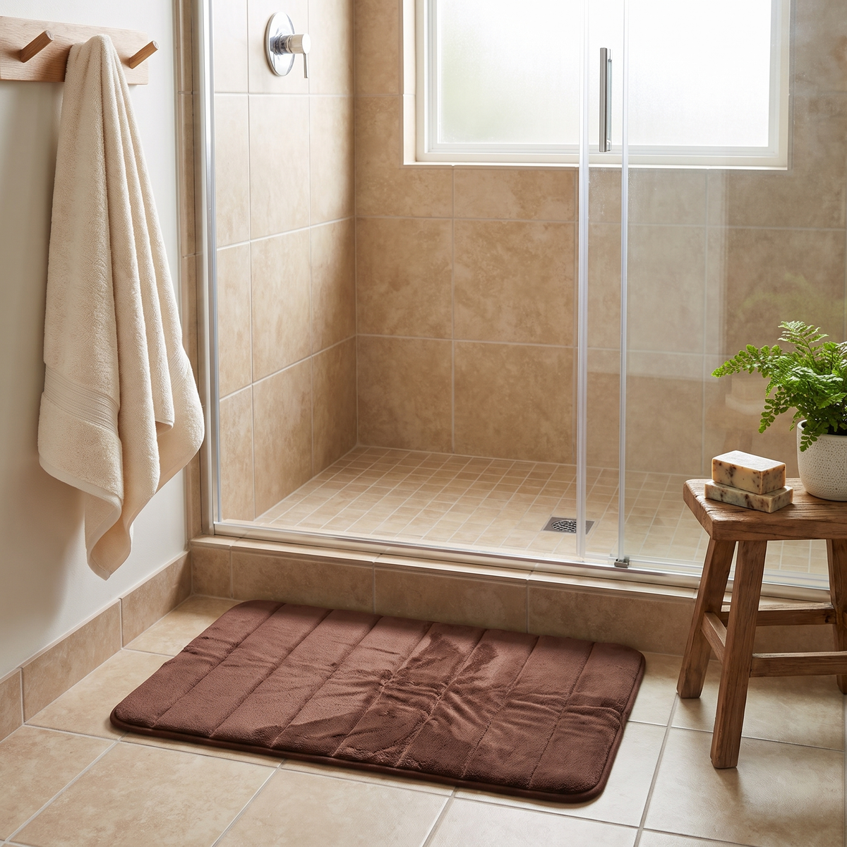 UltraSoft Absorbent Bath Mat lifestyle