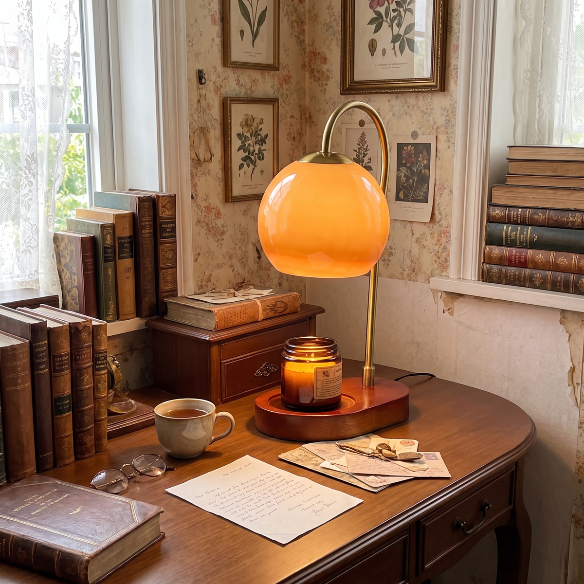 Candle Warmer Table Lamp lifestyle