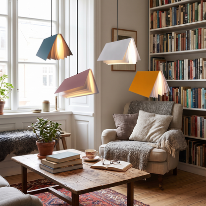 Flying Book Pendant Light lifestyle