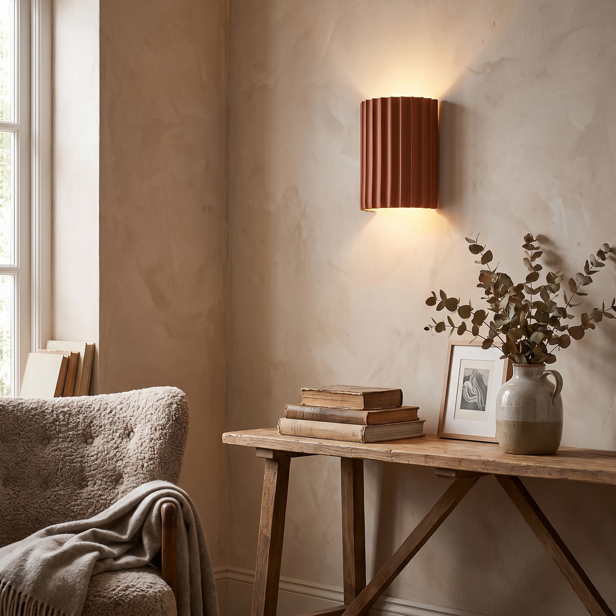 Nordic Modern Resin Wall Lamp lifestyle