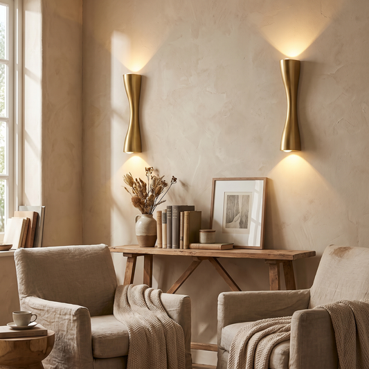 Modern Gold Wall Light lifestyle