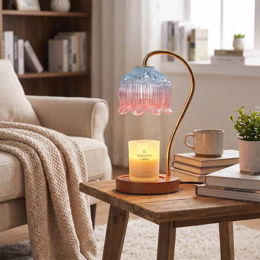 Candle Warmer Lamp Retro Glass lifestyle