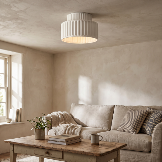 Nordic Ripple Ceiling Light lifestyle