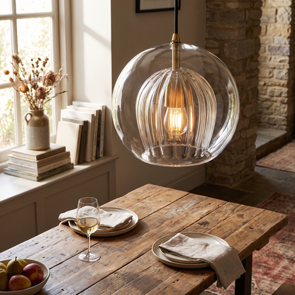 Modern Glass Pendant Light lifestyle