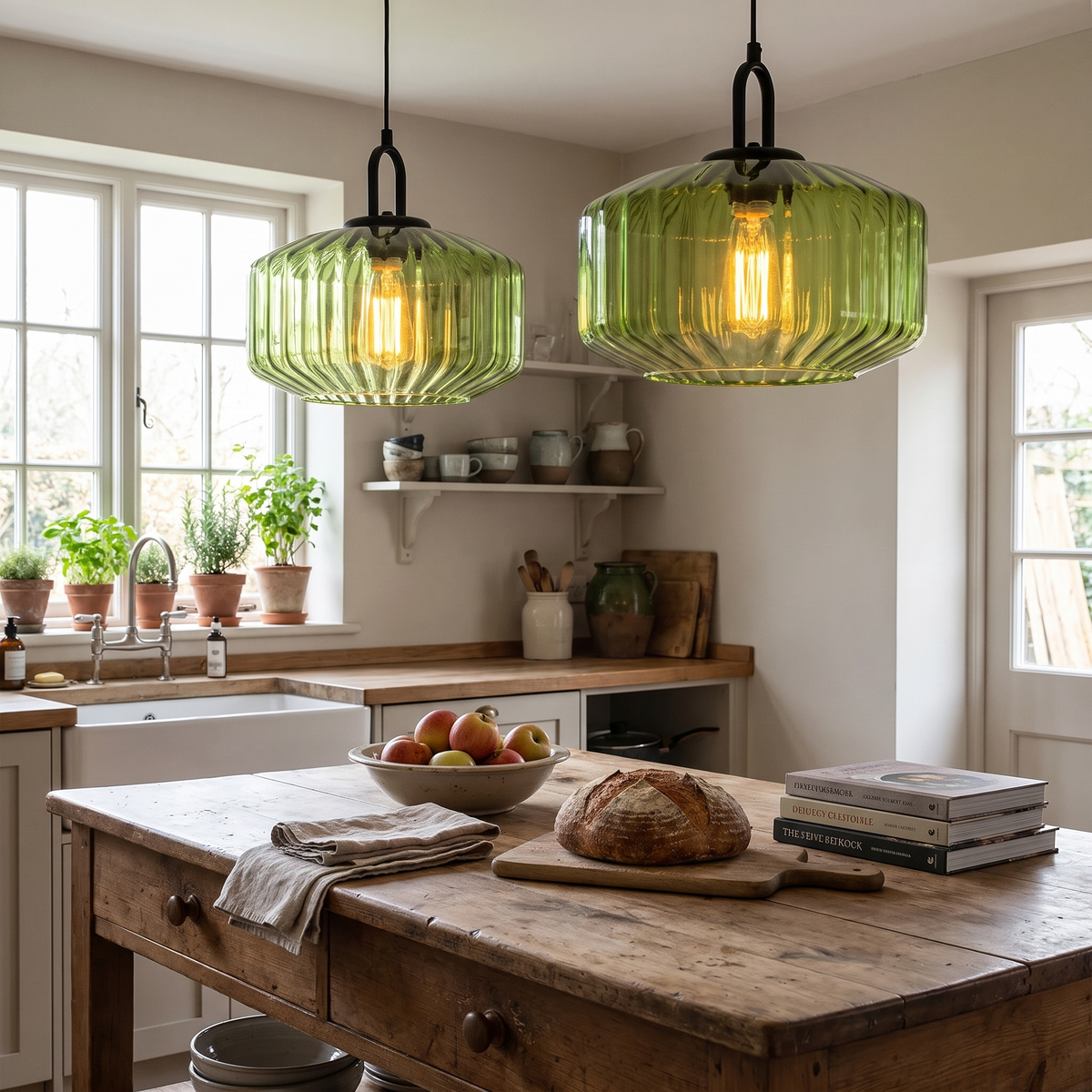 Mireta Glass Pendant Light lifestyle