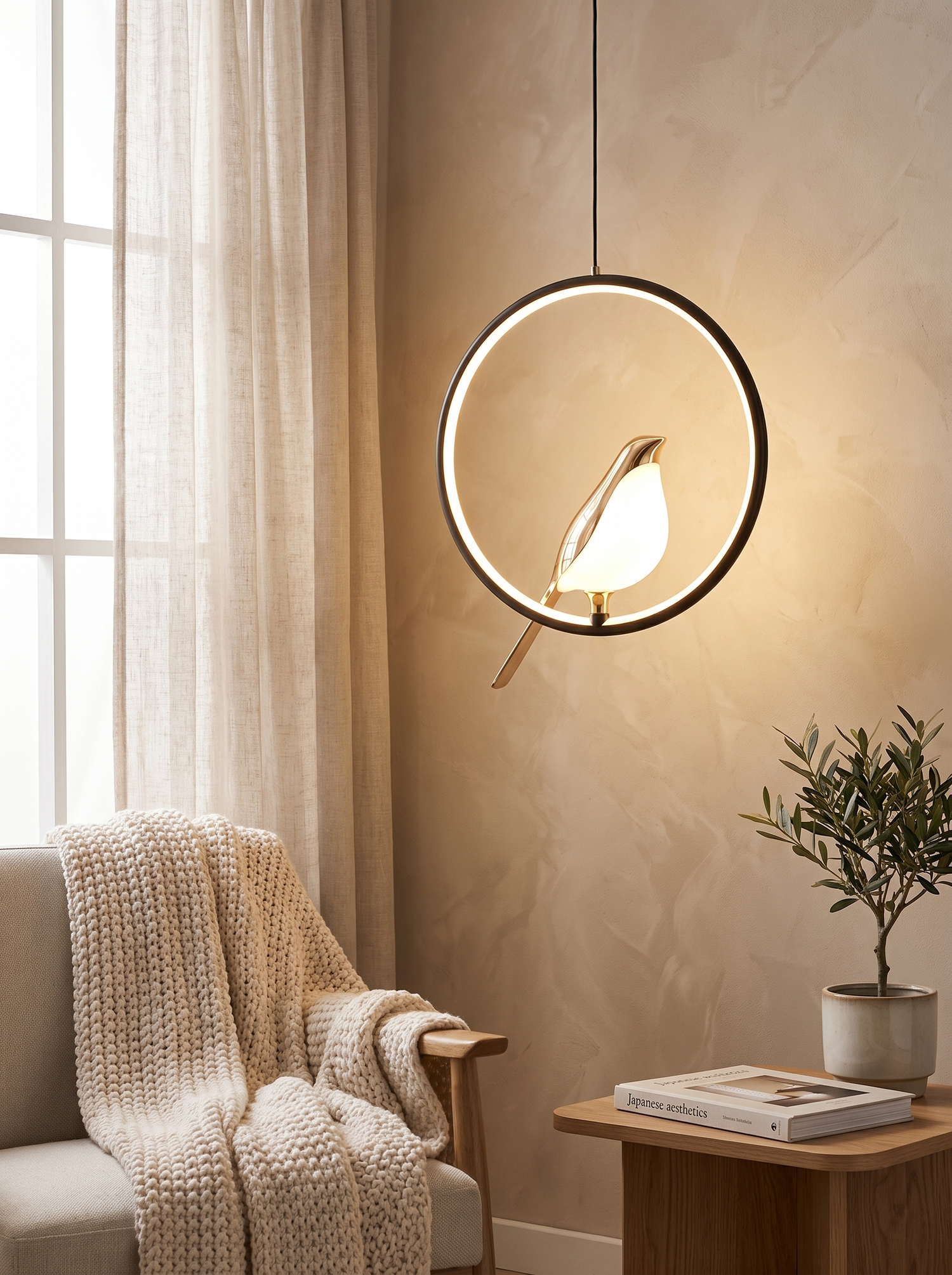 Magpie Pendant Light - Artisanal Craftsmanship