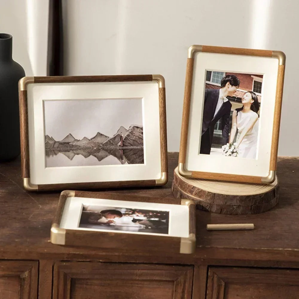 Brooks Solid Wood Tabletop Picture Frame